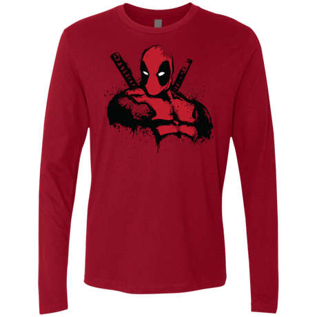 T-Shirts Cardinal / Small The Merc in Red Men's Premium Long Sleeve