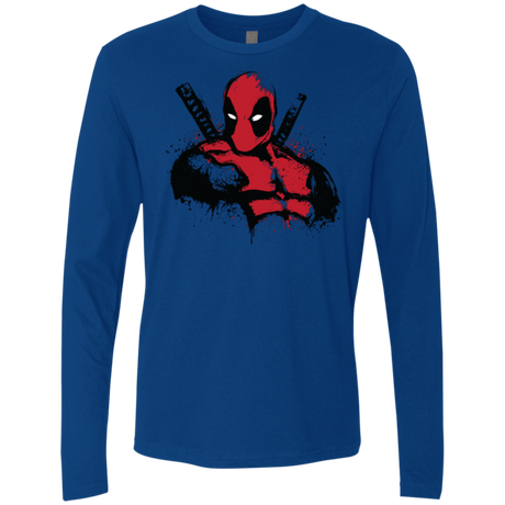 T-Shirts Royal / Small The Merc in Red Men's Premium Long Sleeve