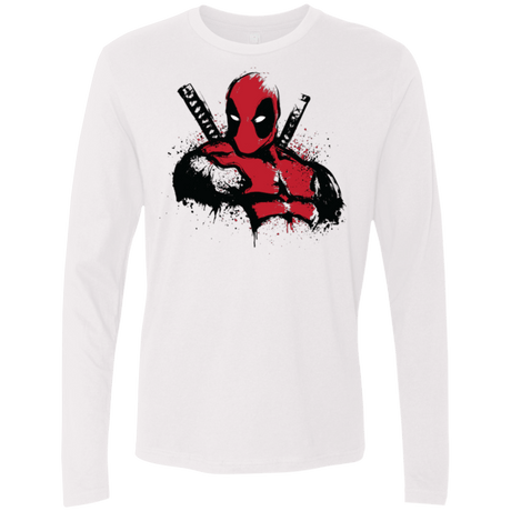 T-Shirts White / Small The Merc in Red Men's Premium Long Sleeve