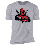 T-Shirts Heather Grey / X-Small The Merc in Red Men's Premium T-Shirt