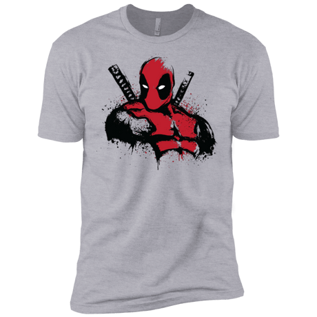 T-Shirts Heather Grey / X-Small The Merc in Red Men's Premium T-Shirt