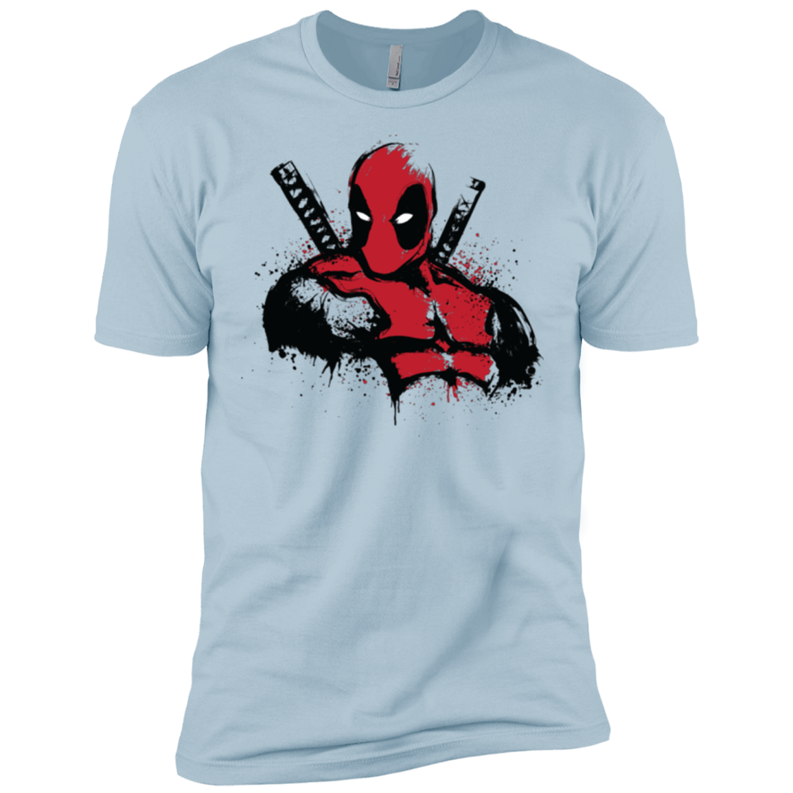 T-Shirts Light Blue / X-Small The Merc in Red Men's Premium T-Shirt