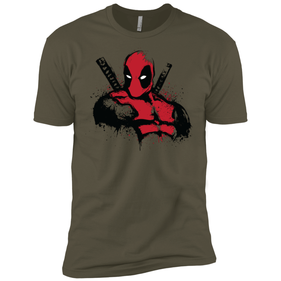 T-Shirts Military Green / X-Small The Merc in Red Men's Premium T-Shirt