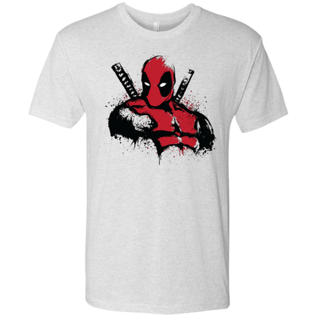 T-Shirts Heather White / Small The Merc in Red Men's Triblend T-Shirt
