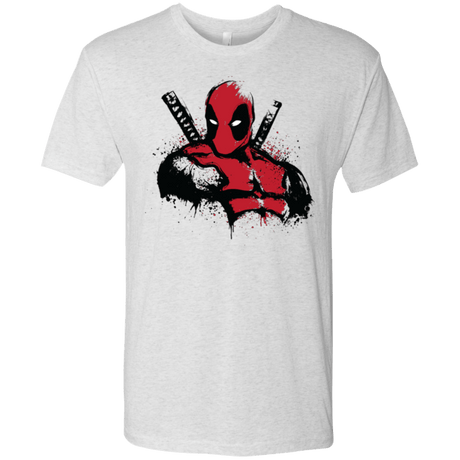 T-Shirts Heather White / Small The Merc in Red Men's Triblend T-Shirt