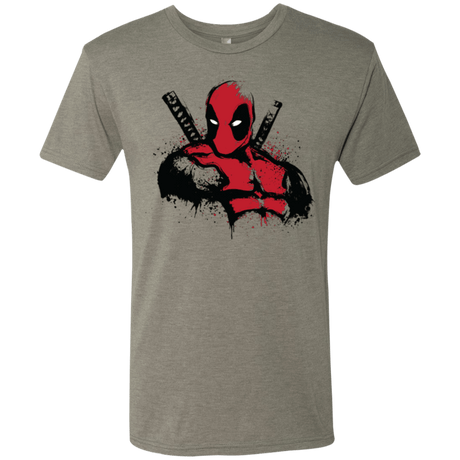 T-Shirts Venetian Grey / Small The Merc in Red Men's Triblend T-Shirt