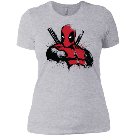 T-Shirts Heather Grey / X-Small The Merc in Red Women's Premium T-Shirt
