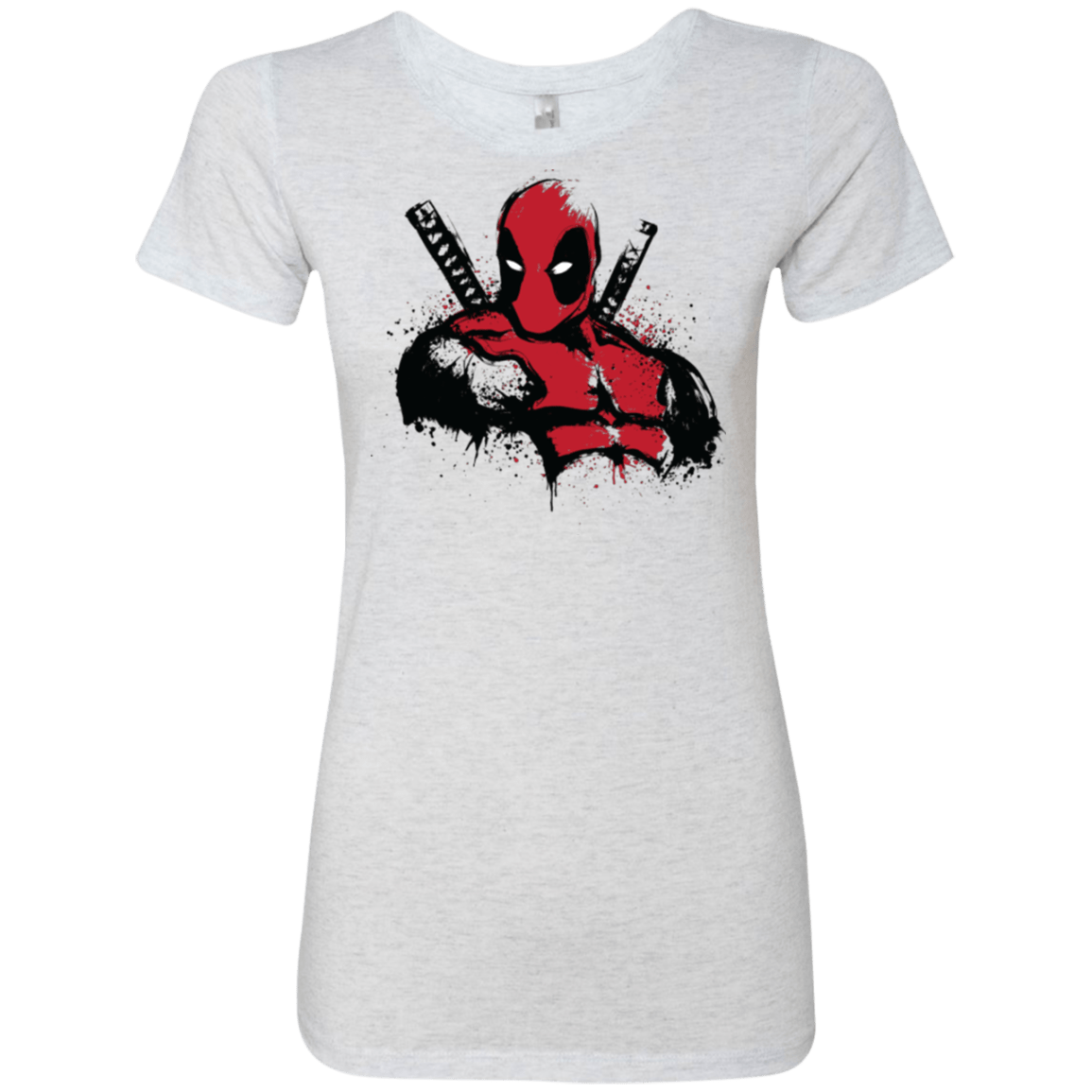 T-Shirts Heather White / Small The Merc in Red Women's Triblend T-Shirt