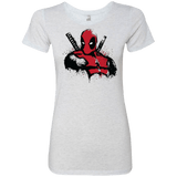 T-Shirts Heather White / Small The Merc in Red Women's Triblend T-Shirt