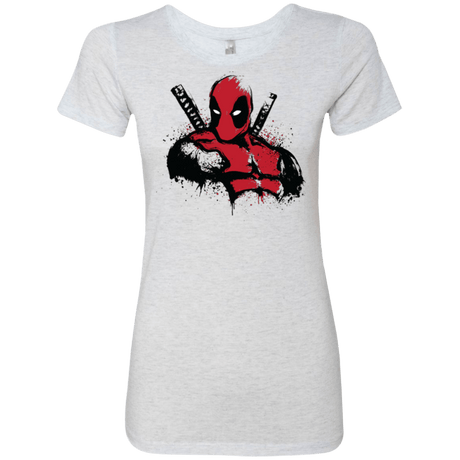 T-Shirts Heather White / Small The Merc in Red Women's Triblend T-Shirt