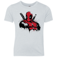 T-Shirts Heather White / YXS The Merc in Red Youth Triblend T-Shirt