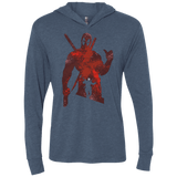 T-Shirts Indigo / X-Small The Merc Triblend Long Sleeve Hoodie Tee