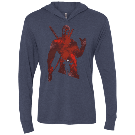 T-Shirts Vintage Navy / X-Small The Merc Triblend Long Sleeve Hoodie Tee