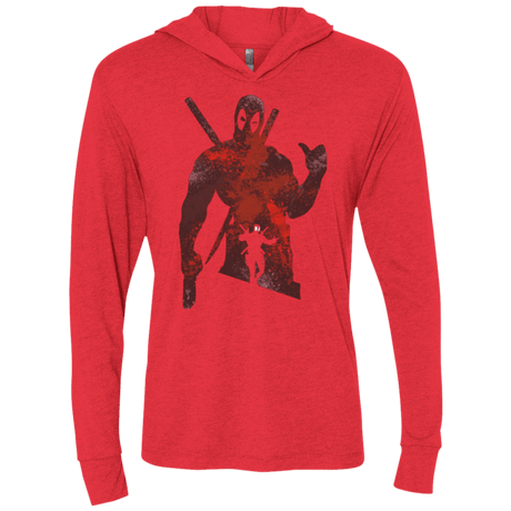 T-Shirts Vintage Red / X-Small The Merc Triblend Long Sleeve Hoodie Tee