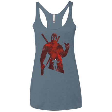 T-Shirts Indigo / X-Small The Merc Women's Triblend Racerback Tank