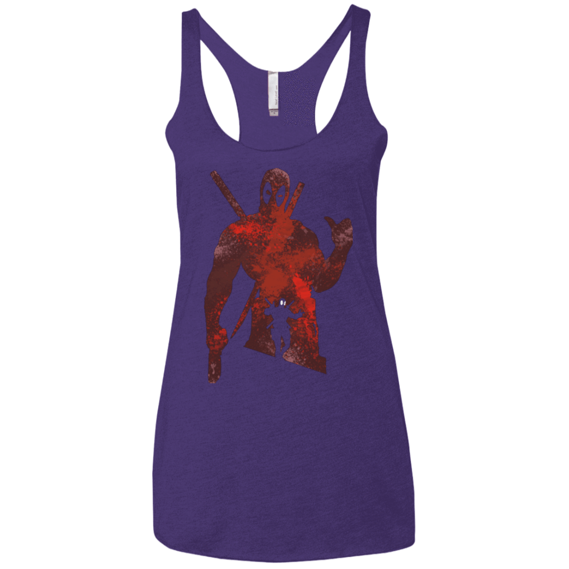 T-Shirts Purple / X-Small The Merc Women's Triblend Racerback Tank