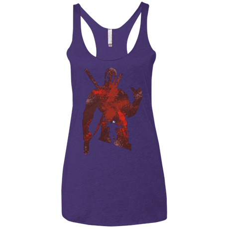 T-Shirts Purple / X-Small The Merc Women's Triblend Racerback Tank