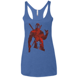 T-Shirts Vintage Royal / X-Small The Merc Women's Triblend Racerback Tank