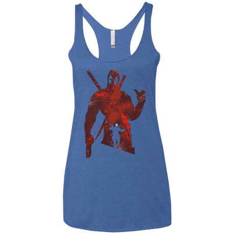 T-Shirts Vintage Royal / X-Small The Merc Women's Triblend Racerback Tank