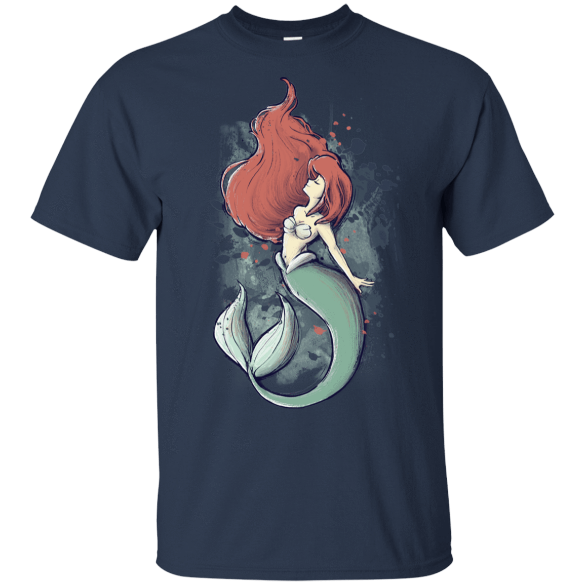 T-Shirts Navy / S The Mermaid T-Shirt