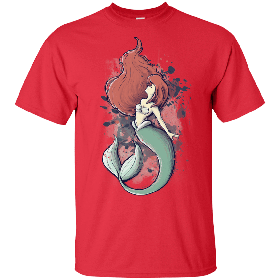 T-Shirts Red / S The Mermaid T-Shirt