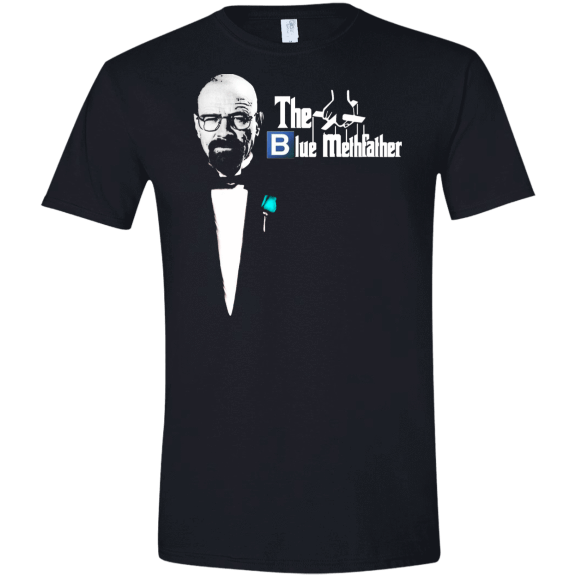 T-Shirts Black / X-Small The Methfather Men's Semi-Fitted Softstyle