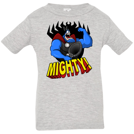 T-Shirts Heather / 6 Months The Mighty Tick Infant PremiumT-Shirt