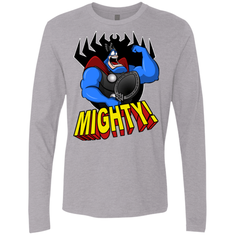 T-Shirts Heather Grey / Small The Mighty Tick Men's Premium Long Sleeve