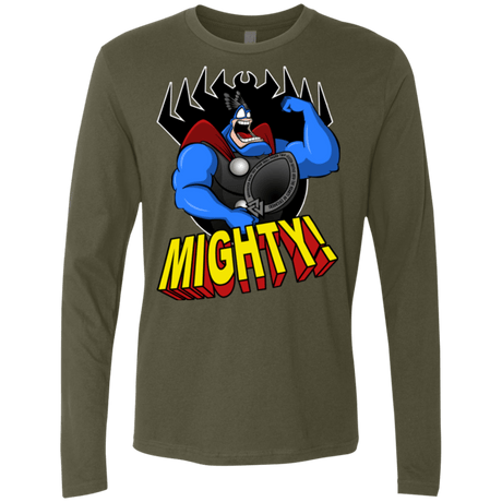 T-Shirts Military Green / Small The Mighty Tick Men's Premium Long Sleeve
