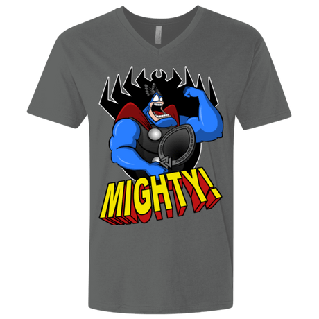 T-Shirts Heavy Metal / X-Small The Mighty Tick Men's Premium V-Neck