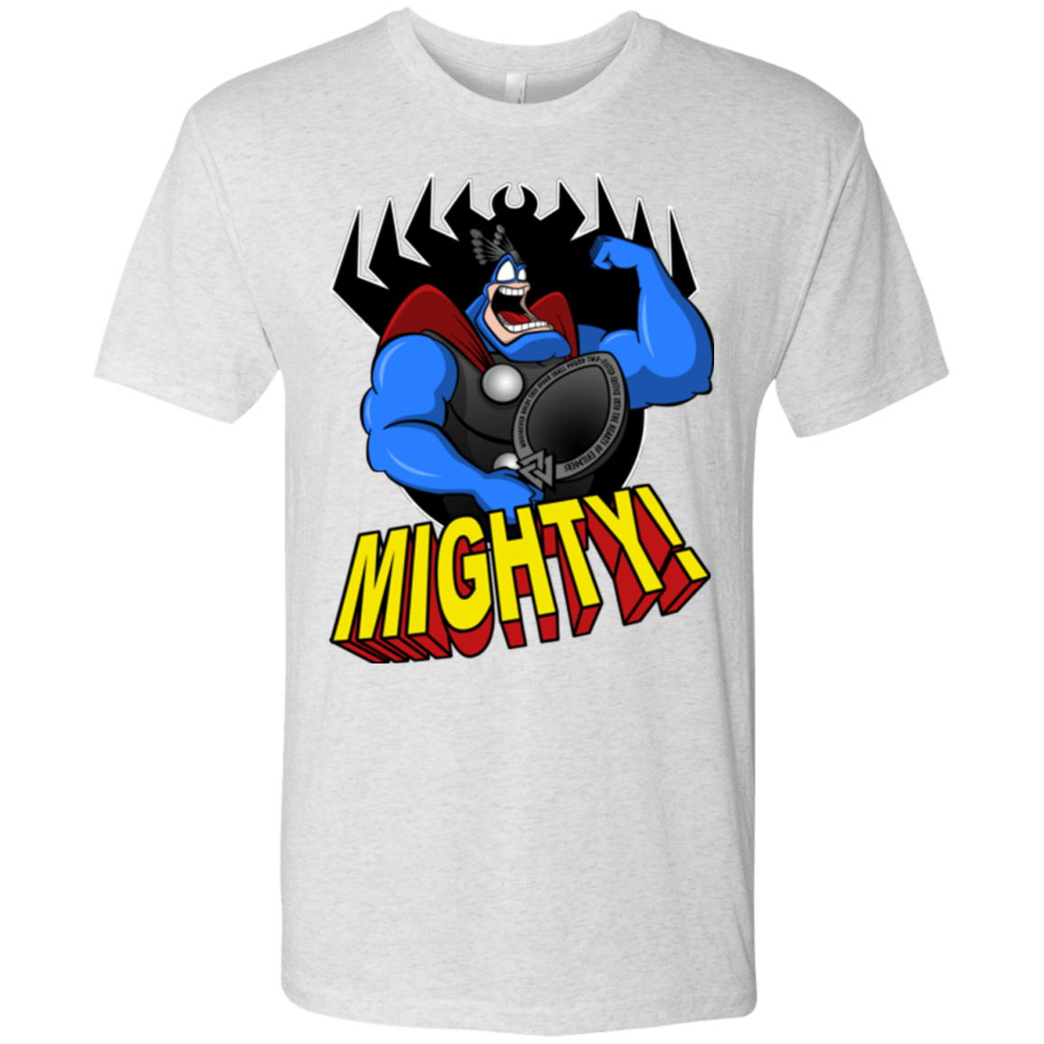 T-Shirts Heather White / Small The Mighty Tick Men's Triblend T-Shirt