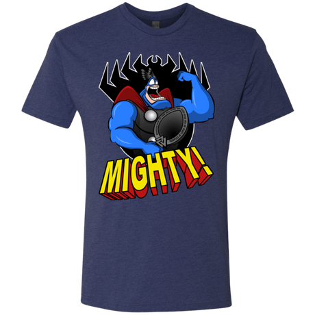 T-Shirts Vintage Navy / Small The Mighty Tick Men's Triblend T-Shirt