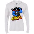T-Shirts Heather White / X-Small The Mighty Tick Triblend Long Sleeve Hoodie Tee