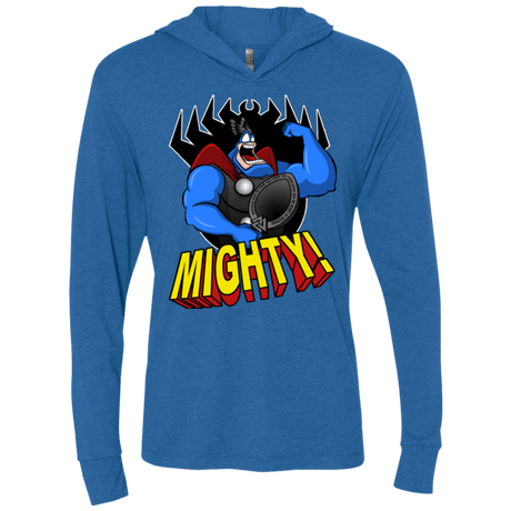 T-Shirts Vintage Royal / X-Small The Mighty Tick Triblend Long Sleeve Hoodie Tee