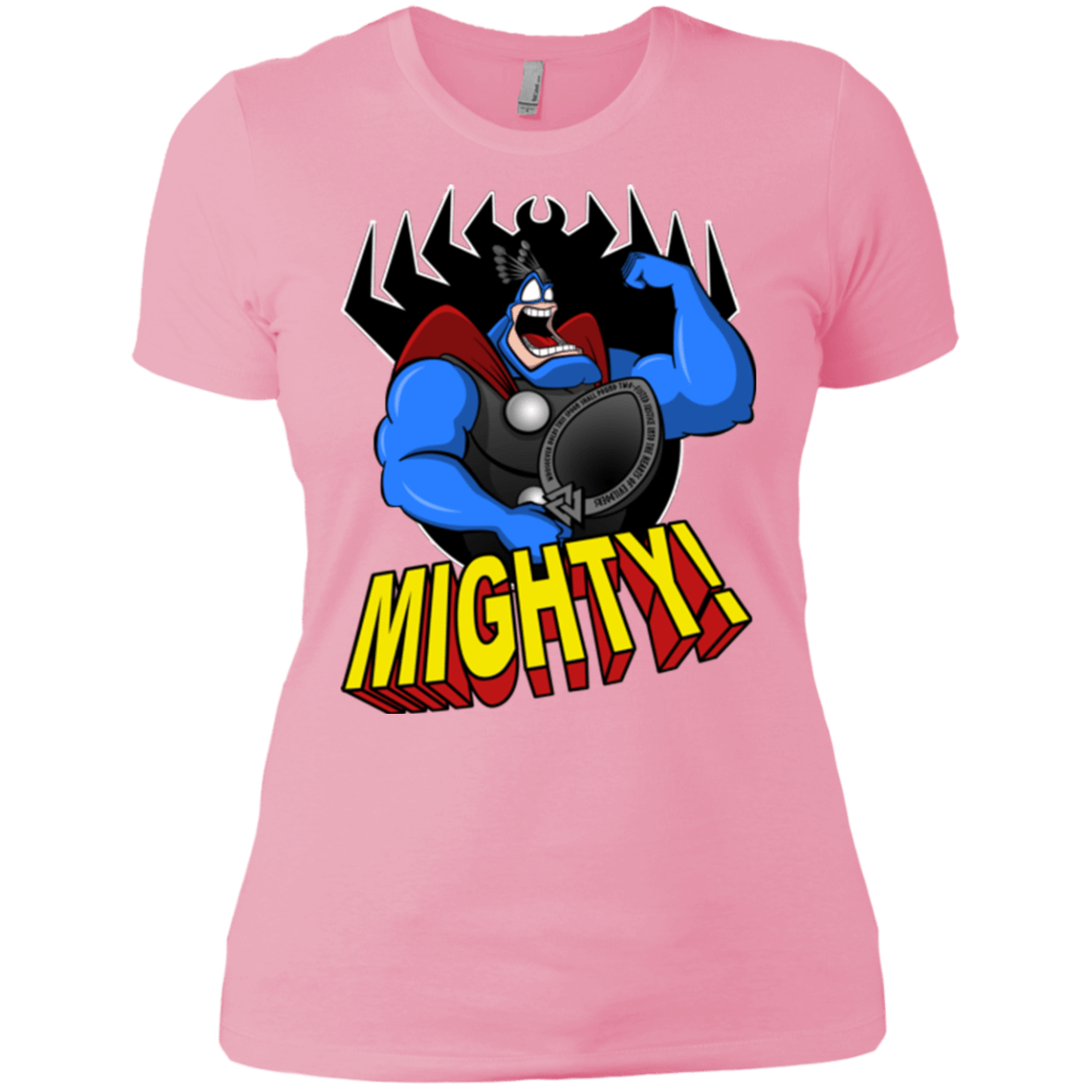 T-Shirts Light Pink / X-Small The Mighty Tick Women's Premium T-Shirt