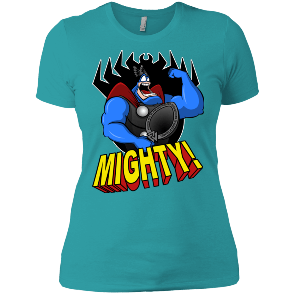 T-Shirts Tahiti Blue / X-Small The Mighty Tick Women's Premium T-Shirt