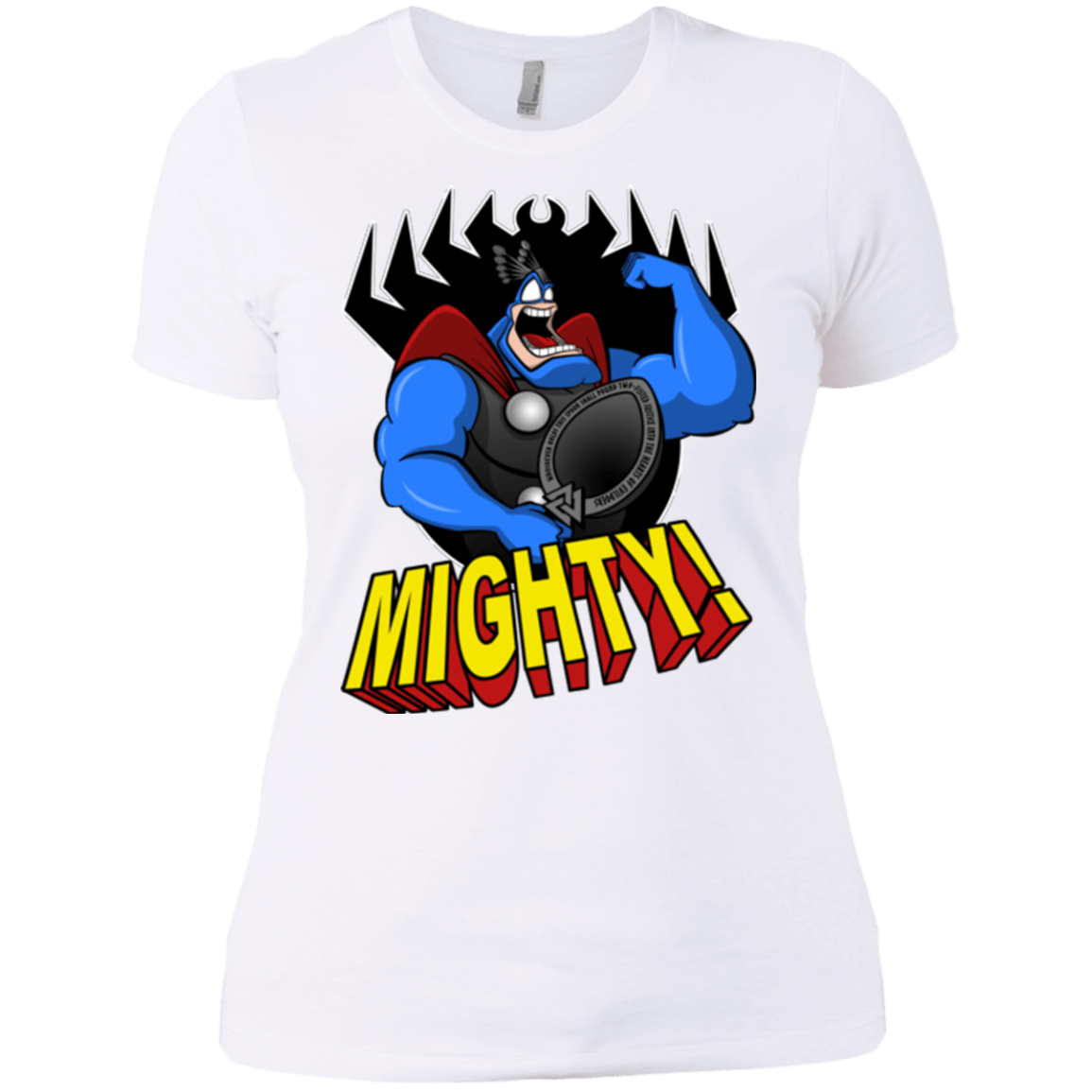 T-Shirts White / X-Small The Mighty Tick Women's Premium T-Shirt