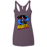 T-Shirts Vintage Purple / X-Small The Mighty Tick Women's Triblend Racerback Tank