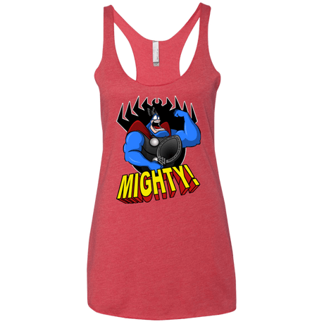 T-Shirts Vintage Red / X-Small The Mighty Tick Women's Triblend Racerback Tank