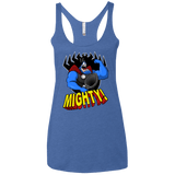 T-Shirts Vintage Royal / X-Small The Mighty Tick Women's Triblend Racerback Tank