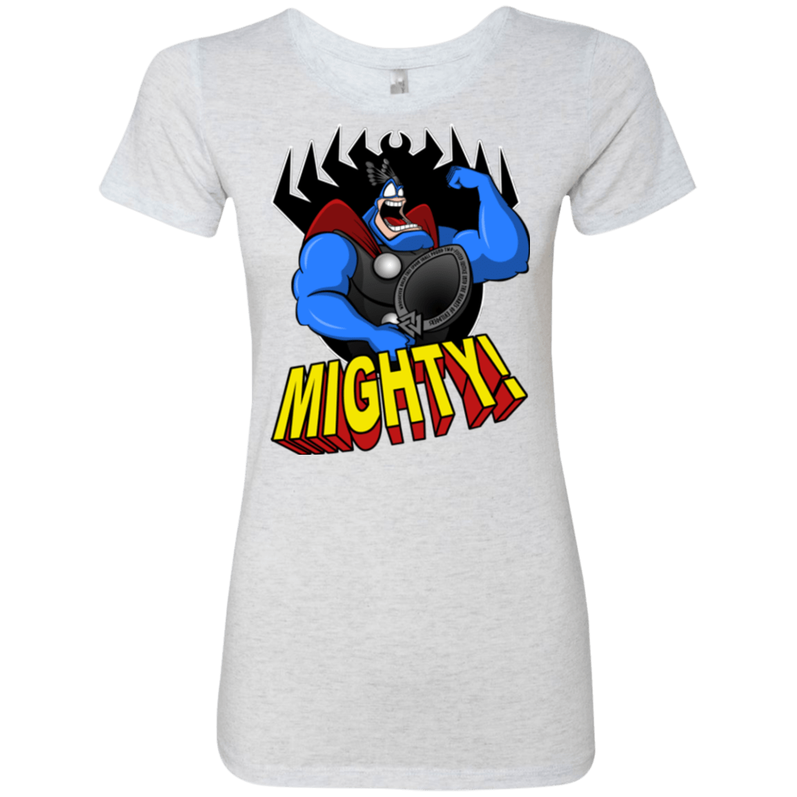 T-Shirts Heather White / Small The Mighty Tick Women's Triblend T-Shirt