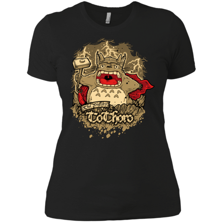 T-Shirts Black / X-Small The Mighty Tothoro Women's Premium T-Shirt