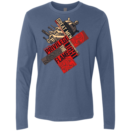 T-Shirts Indigo / Small the moment Men's Premium Long Sleeve