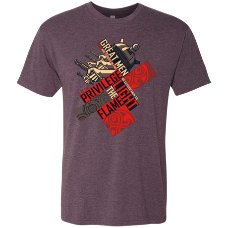 T-Shirts Vintage Purple / Small the moment Men's Triblend T-Shirt