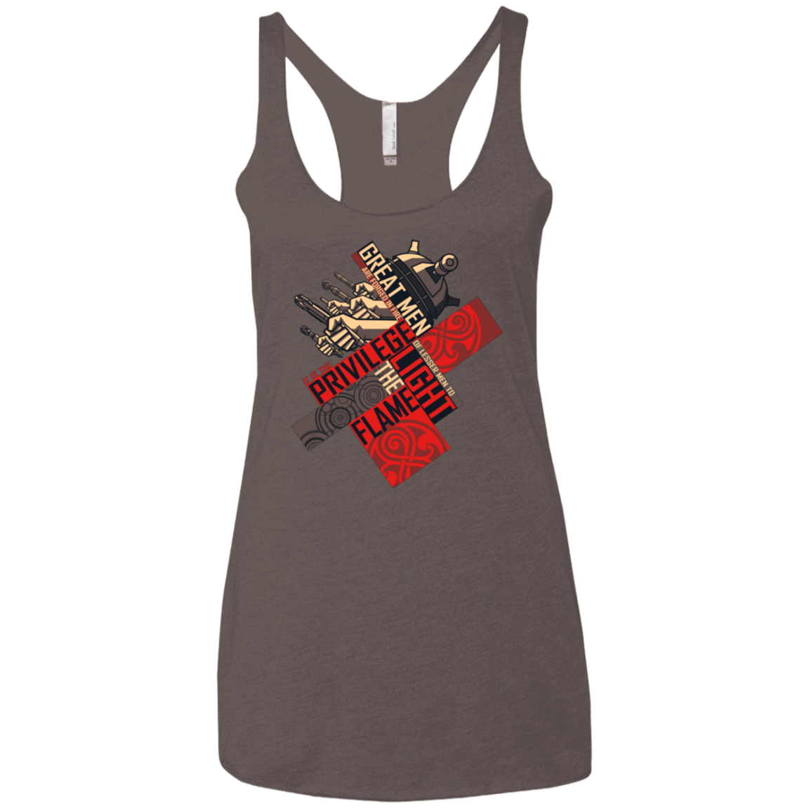 T-Shirts Macchiato / X-Small the moment Women's Triblend Racerback Tank