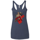 T-Shirts Vintage Navy / X-Small the moment Women's Triblend Racerback Tank