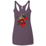 T-Shirts Vintage Purple / X-Small the moment Women's Triblend Racerback Tank