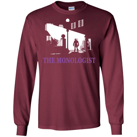 T-Shirts Maroon / S The Monologist Men's Long Sleeve T-Shirt