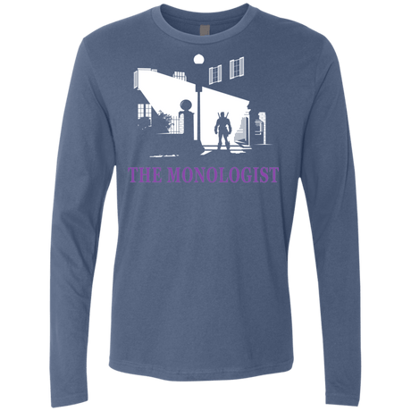 T-Shirts Indigo / S The Monologist Men's Premium Long Sleeve