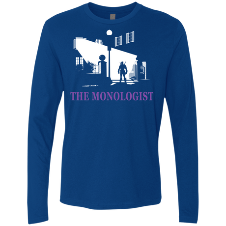 T-Shirts Royal / S The Monologist Men's Premium Long Sleeve